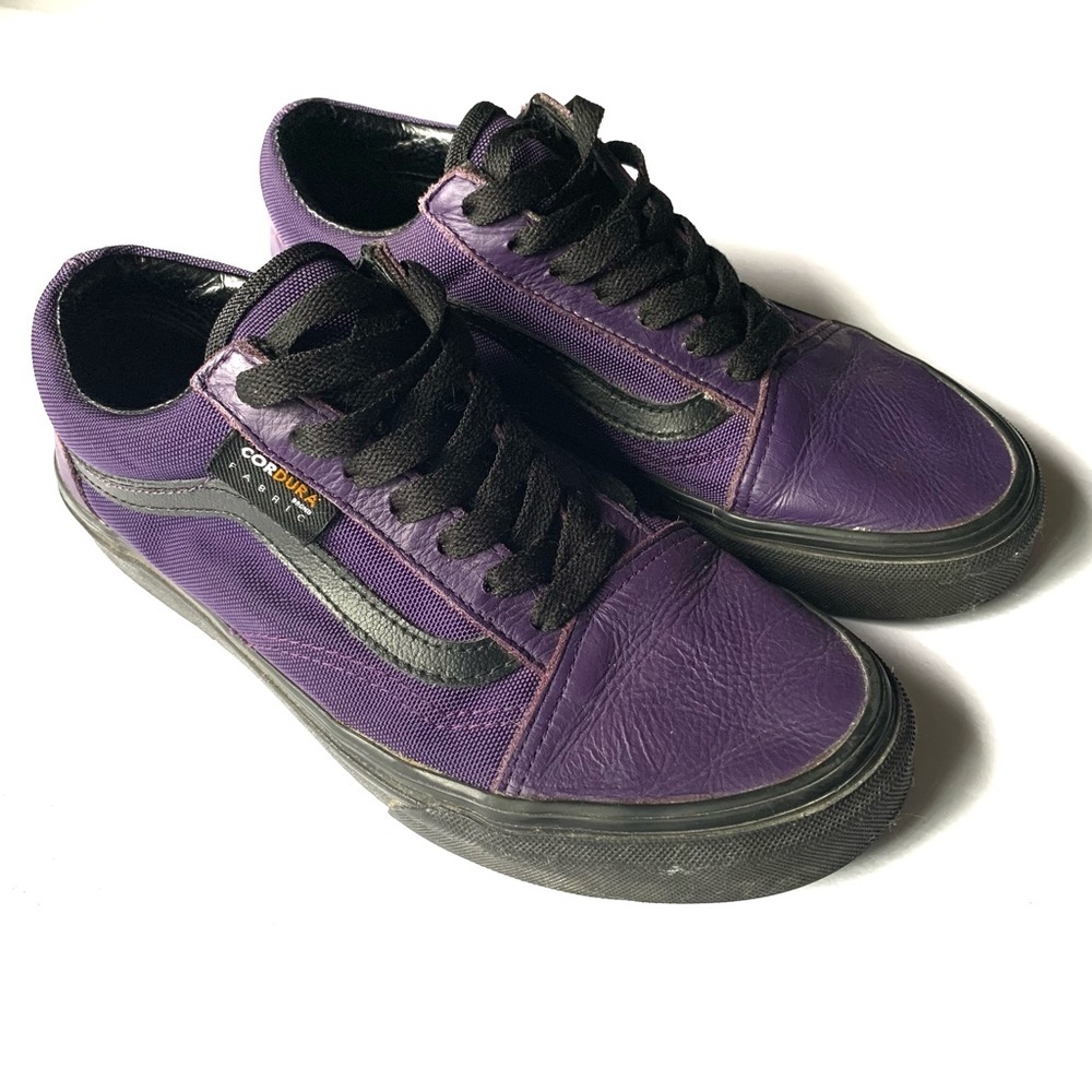 Purple Vans Ladies Size 7 Men’s Size 5.5 Cordura Fabric